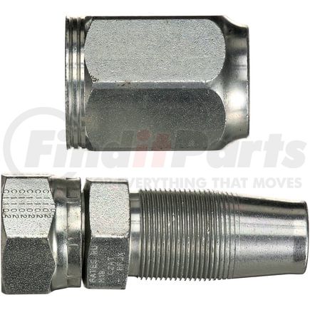 Gates G28170-0404 Female JIC 37 Flare Swivel (Type T for G2 Hose - 2 Wire)