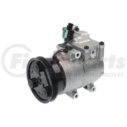 Mando 10A1012 New OE AC Compressor w/ Clutch & Pre-filled Oil, Direct Replacement