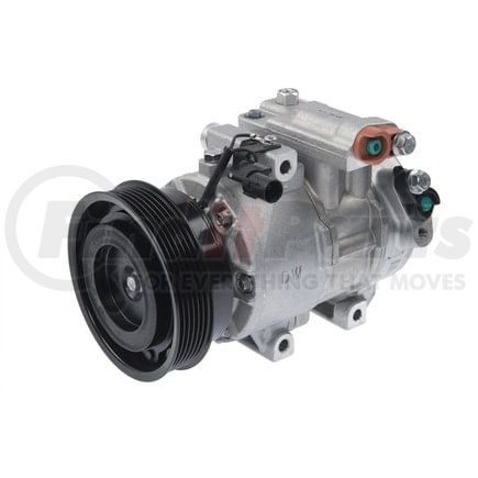 Mando 10A1048 New OE AC Compressor w/ Clutch & Pre-filled Oil, Direct Replacement