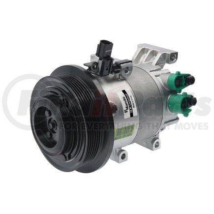 Mando 10A1075 New OE AC Compressor w/ Clutch & Pre-filled Oil, Direct Replacement