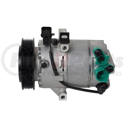 Mando 10A1399 New OE AC Compressor w/ Clutch & Pre-filled Oil, Direct Replacement