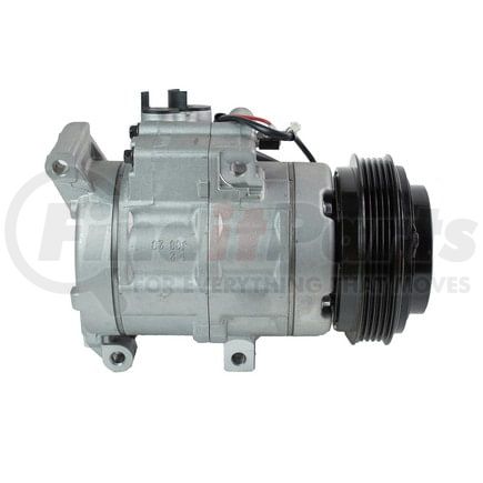 Mando 10A1437 New OE AC Compressor w/ Clutch & Pre-filled Oil, Direct Replacement