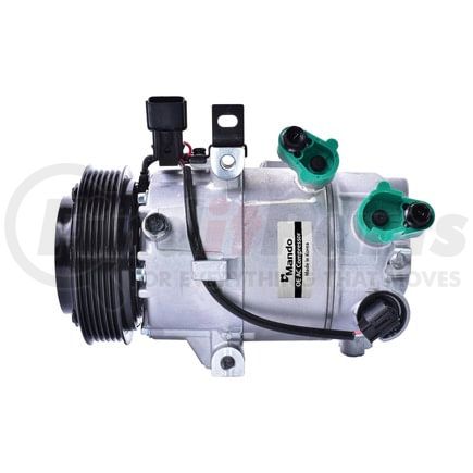 Mando 10A1536 New OE AC Compressor w/ Clutch & Pre-filled Oil, Direct Replacement