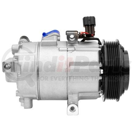 Mando 10A1578 New OE AC Compressor w/ Clutch & Pre-filled Oil, Direct Replacement