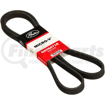 Gates DK060718 Micro-V Dual-Sided Serpentine Drive Belt