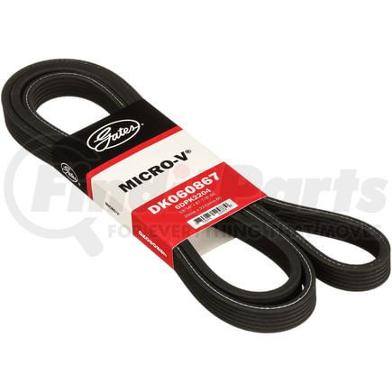 Gates DK060867 Micro-V Dual-Sided Serpentine Drive Belt