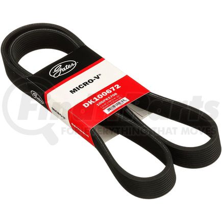 Gates DK100672 Micro-V Dual-Sided Serpentine Drive Belt