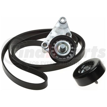 Gates 90K38158A Complete Serpentine Belt Drive Component Kit