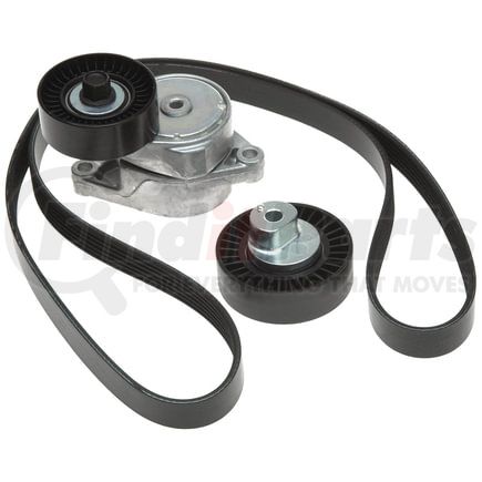 Gates 90K38201 Complete Serpentine Belt Drive Component Kit