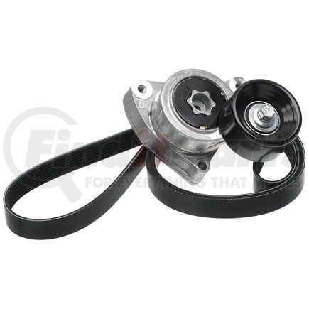 Gates 90K38278E Complete Serpentine Belt Drive Component Kit