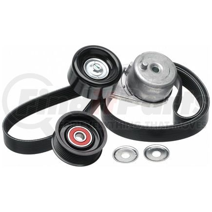 Gates 90K38378B Complete Serpentine Belt Drive Component Kit