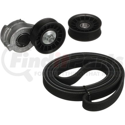 Gates 90K-38398 Complete Serpentine Belt Drive Component Kit