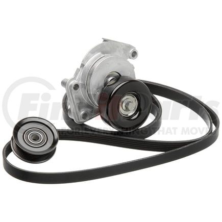 Gates 90K38488A Complete Serpentine Belt Drive Component Kit