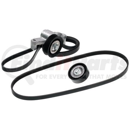 Gates 90K39351B Complete Serpentine Belt Drive Component Kit