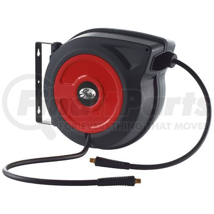 Gates 91068 Multi-functional Retractable Air Hose Reel & 3/8" x 50' Air Hose