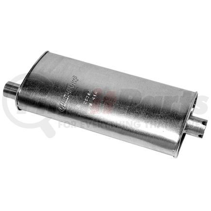 Walker Exhaust 22793 Quiet-Flow SS Direct Fit Exhaust Muffler 2" Inlet (Inside)  2" Outlet (Inside)