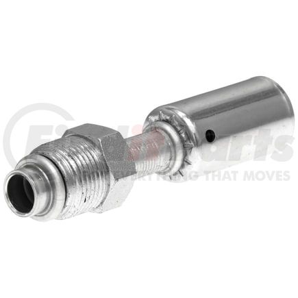 Gates G475830606 Male SAE Tube O-Ring Nut Swivel - Aluminum (PolarSeal II ACB)
