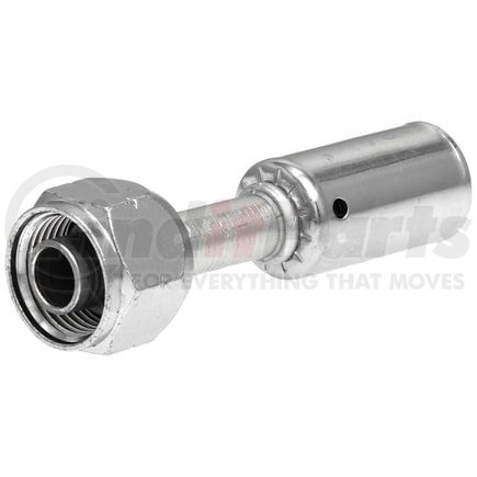 Gates G475930620 Female SAE Tube O-Ring Metric Nut Swivel - Aluminum (PolarSeal II ACB)