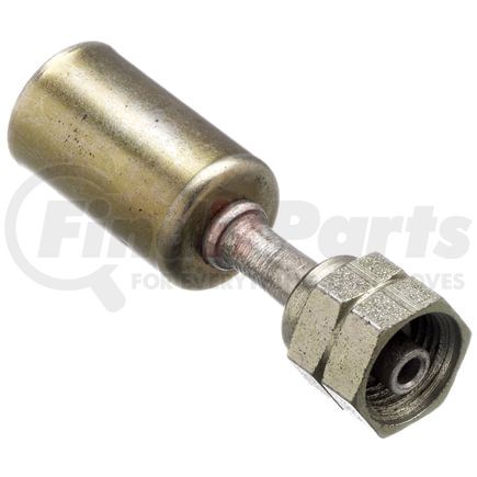 Gates G475931227S Female SAE Tube O-Ring Metric Nut Swivel - Steel (PolarSeal II ACB)