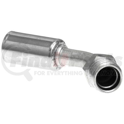 Gates G475980606 Male Inverted O-Ring - 45 Bent Tube - Aluminum (PolarSeal II ACB)