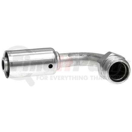 Gates G475990808 Male Inverted O-Ring - 90 Bent Tube - Aluminum (PolarSeal II ACB)