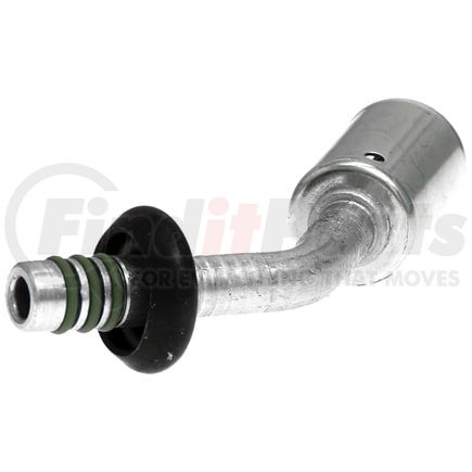 Gates G479490606 Male (Ford) Spring Lock - 45 Bent Tube - Aluminum (PolarSeal II ACB)