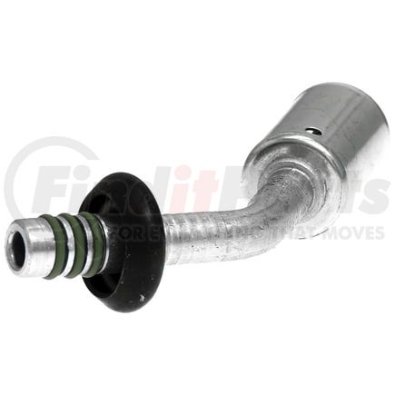 Gates G479491212 Male (Ford) Spring Lock - 45 Bent Tube - Aluminum (PolarSeal II ACB)