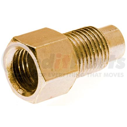 Gates G49321-1210 Metric Hydraulic Brake Adapter - Male Bubble to Tube O.D. Female (Automotive)