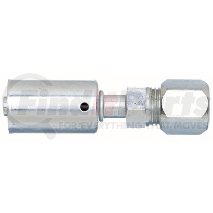 Gates G45510-0808 Male SAE Flareless Assembly - Aluminum (PolarSeal ACA)