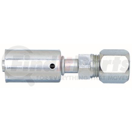 Gates G45510-1010 Male SAE Flareless Assembly - Aluminum (PolarSeal ACA)
