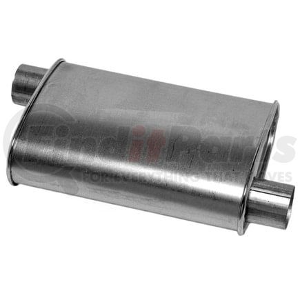 Walker Exhaust 17612 Installer Turbo Universal Exhaust Muffler 2" Inlet (Inside)  2" Outlet (Inside)