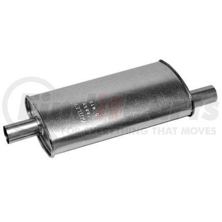 Walker Exhaust 18237 SoundFX Direct Fit Exhaust Muffler 2" Inlet (Inside)  2" Outlet (Inside)