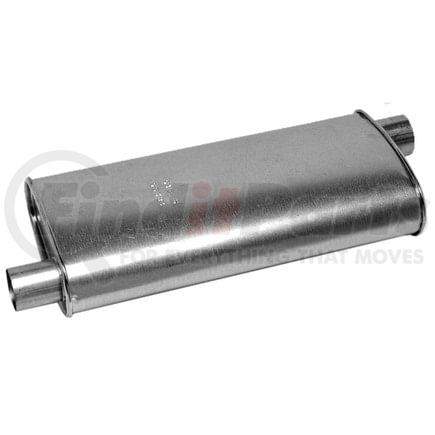 Walker Exhaust 18255 SoundFX Direct Fit Exhaust Muffler 2.5" Inlet (Inside)  2.25" Outlet (Inside)