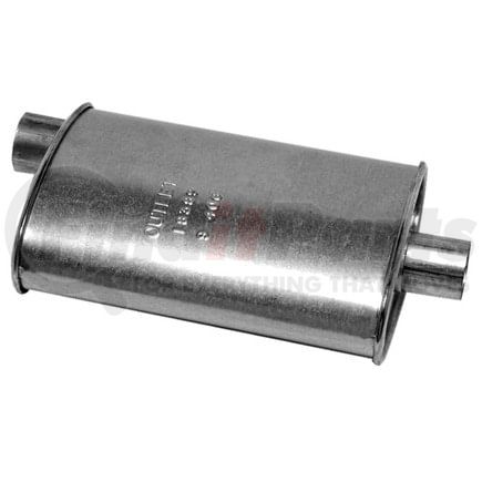 Walker Exhaust 18389 SoundFX Direct Fit Exhaust Muffler 2" Inlet (Inside)  2.125" Outlet (Inside)