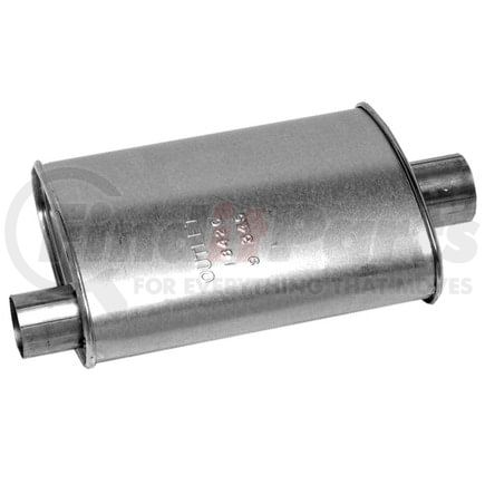 Walker Exhaust 18426 SoundFX Direct Fit Exhaust Muffler 2.5" Inlet (Inside)  2.125" Outlet (Inside)