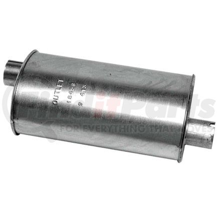 Walker Exhaust 18456 SoundFX Direct Fit Exhaust Muffler 2.5" Inlet (Inside)  2.5" Outlet (Inside)