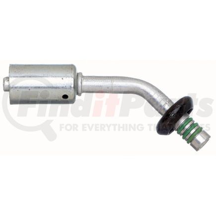 Gates G45949-1212 Male (Ford) Spring Lock - 45 Bent Tube - Aluminum (PolarSeal ACA)