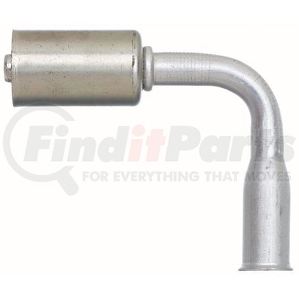 Gates G45953-0808 Female (Ford) Spring Lock - 90 Bent Tube - Aluminum (PolarSeal ACA)
