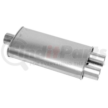 Walker Exhaust 18925 SoundFX Direct Fit Exhaust Muffler 2.25" Inlet (Inside) 2.5" Outlet (Outside)