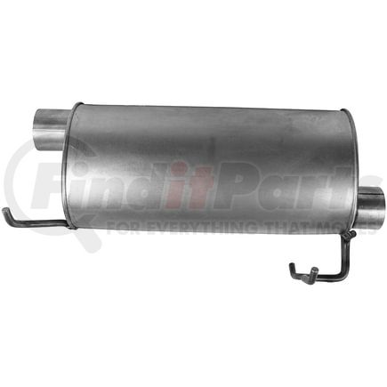 Walker Exhaust 18972 SoundFX Direct Fit Exhaust Muffler 3" Inlet (Inside)  3" Outlet (Inside)