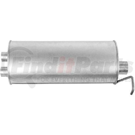 Walker Exhaust 18985 SoundFX Direct Fit Exhaust Muffler 2" Inlet (Inside)  2.75" Outlet (Outside)