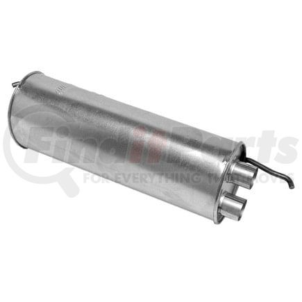 Walker Exhaust 21324 Quiet-Flow SS Direct Fit Exhaust Muffler 2" Inlet (Inside)  2" Outlet (Inside)