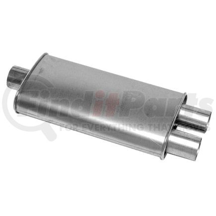 Walker Exhaust 21374 Quiet-Flow Direct Fit Exhaust Muffler 2.25" Inlet (Inside)  2.5" Outlet (Inside)