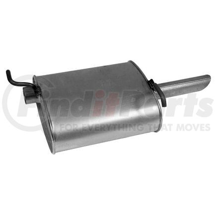 Walker Exhaust 21505 Quiet-Flow SS Direct Fit Exhaust Muffler 2" Inlet (Inside)  2" Outlet (Outside)