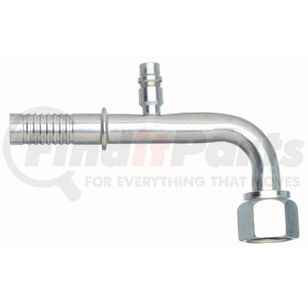 Gates G46589-1210L Female O-Ring (FOR) w/ Switch or Service Port - 90 Bent Tube (PolarSeal II ACC)