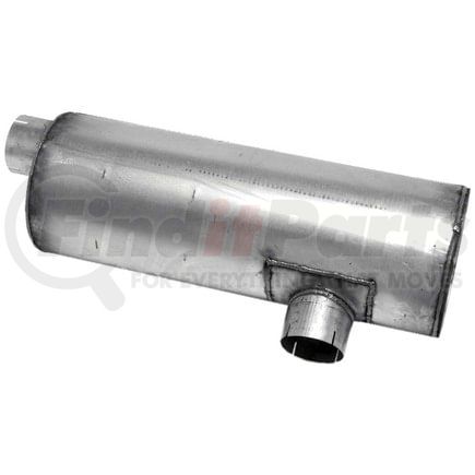 Walker Exhaust 21969 Heavy Duty Direct Fit Exhaust Muffler 4" Inlet (Inside)  4" Outlet (Inside)