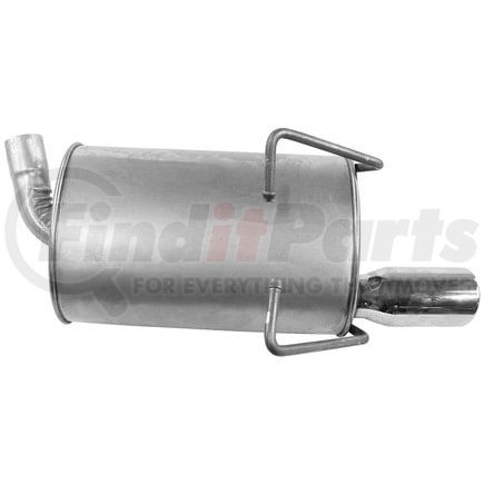 Walker Exhaust 22085 Quiet-Flow SS Direct Fit Exhaust Muffler 2" Inlet (Inside)  3" Outlet (Outside)