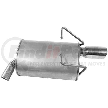 Walker Exhaust 22086 Quiet-Flow SS Direct Fit Exhaust Muffler 2" Inlet (Inside)  3" Outlet (Outside)