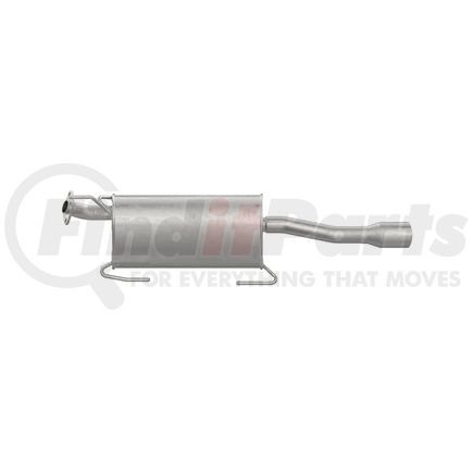 Walker Exhaust 54954 Quiet-Flow SS Direct Fit Exhaust Muffler Assembly 3" Outlet (Outside)