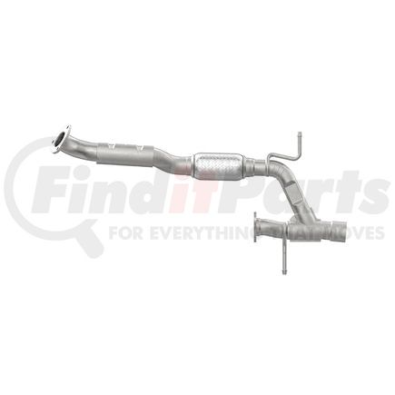 Walker Exhaust 54972 Exhaust Y Pipe 2.25" Inlet (Outside) 2.5" Outlet (Outside)